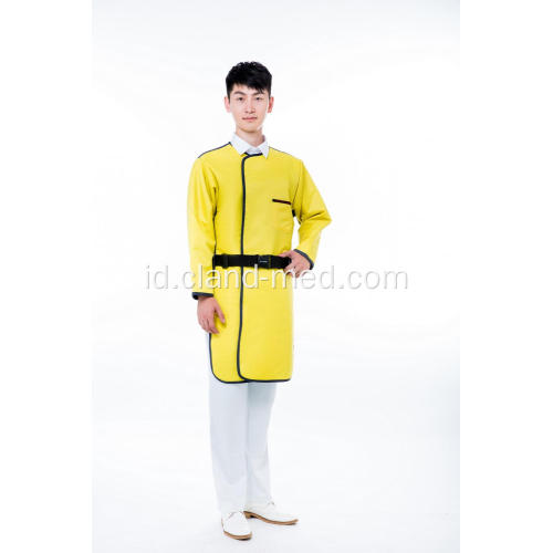 Medical X-Ray Protection Lead Clothing Dengan Lengan Panjang